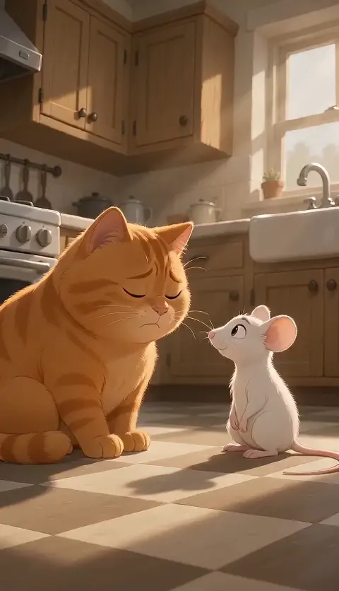 Cinematic video, same vintage cartoon style, original…