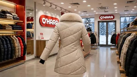A continuous oner filmed entirely from behind, framed as a…