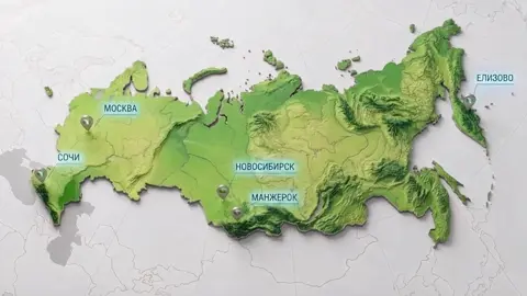 Create a 15-second corporate 3D map animation as one single…