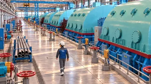 работник идет по цеху, проходит мимо труб,и останавливается…