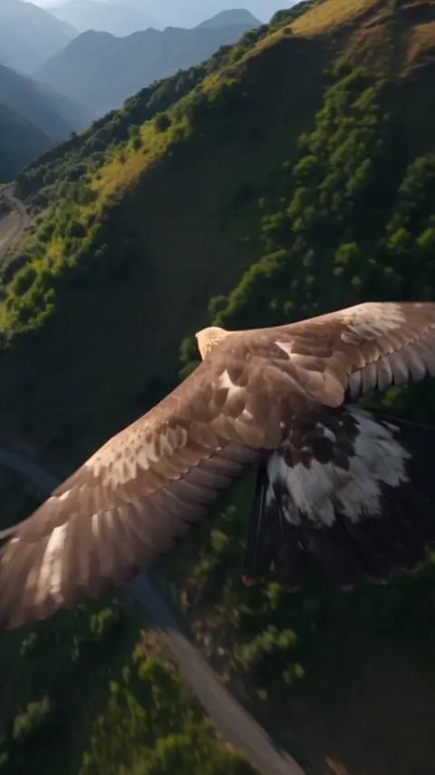 CLIP 1A — GOLDEN EAGLE OVER DAGESTAN Exactly 5 seconds.…