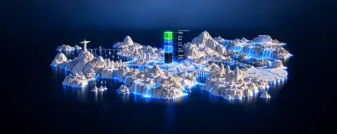 A single continuous shot of the exact miniature model in…