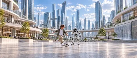 7-second continuous cinematic shot, starting from the…