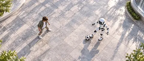 4-second continuous cinematic shot, starting from the…