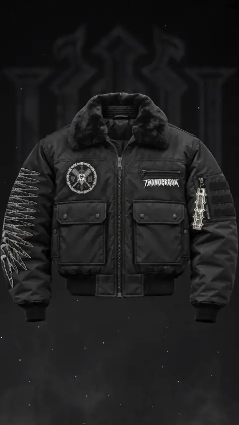 exact front view of the bomber with fur @image2 = exact…