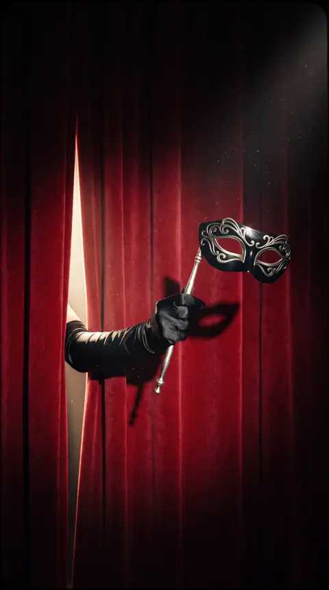 Intended use: concept slide image for a mysterious New…